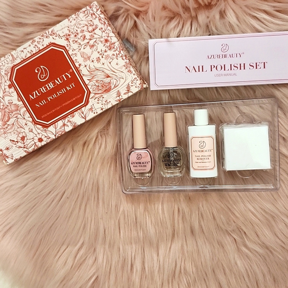 Brand New AZUREBEAUTY NAIL POLISH KIT
